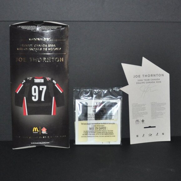 3 Sealed 2006 McDonald's Mini Hockey Jerseys Winter Olympic Team 30, 61, 97 - Picture 9 of 9